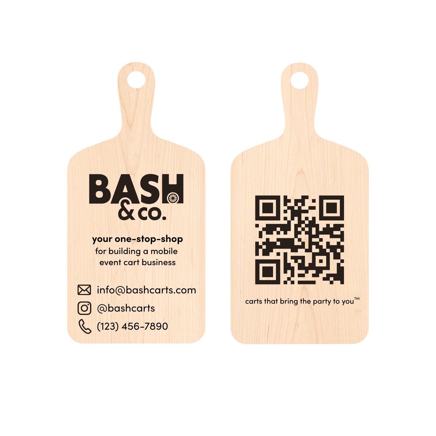 Charcuterie Business Cards - Bash & Co.