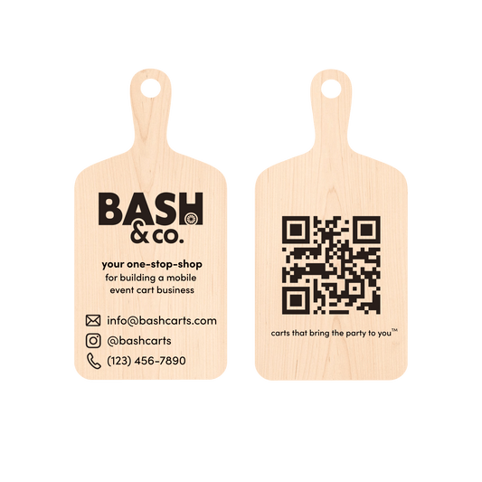 Charcuterie Business Cards - Bash & Co.